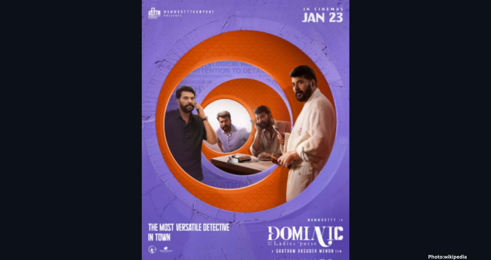 Feature and Cover Mammootty's 'Dominic and the Ladies' Purse' to Stream on ZEE5 Global