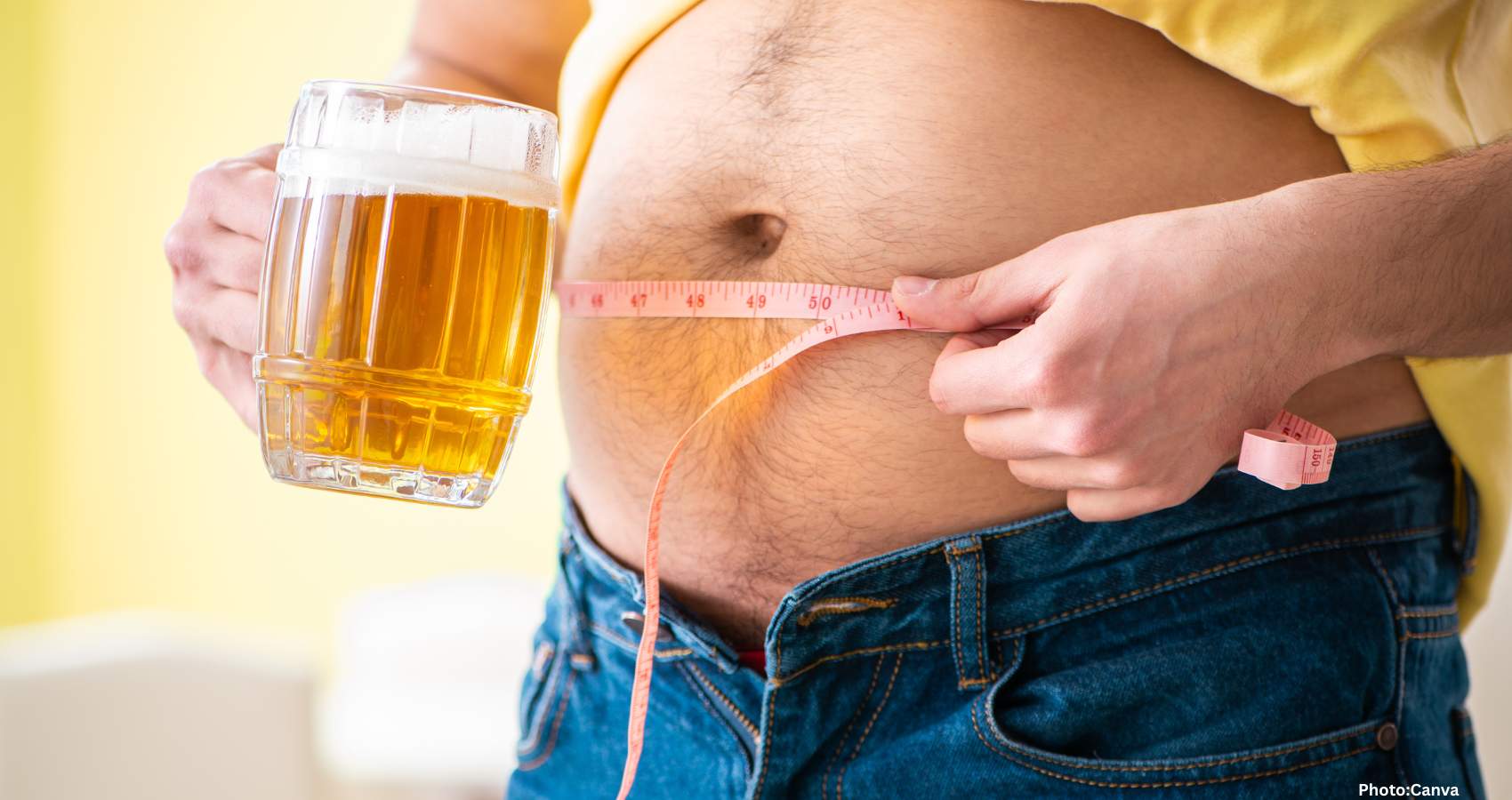 Feature and Cover Men With 'Beer Bellies' May Experience Heart Damage Regardless of Weight