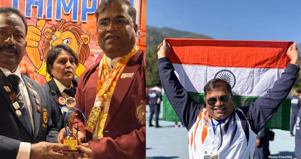 Pune Priest Claims Gold at International Powerlifting Championship in Bhutan