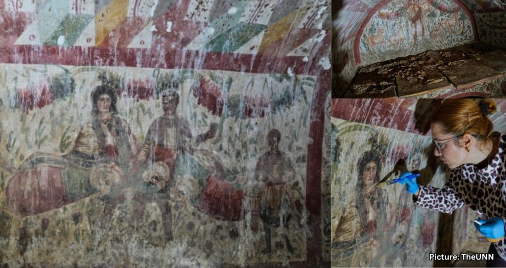 Archaeologists Discover Rare Fresco of Jesus in Italian Town