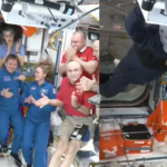 Featured & Cover ISS Crew Member Plays Prank as SpaceX Team Arrives