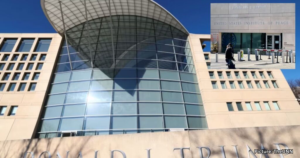 US Institute of Peace Renamed for Trump Amid Agency Dismantling