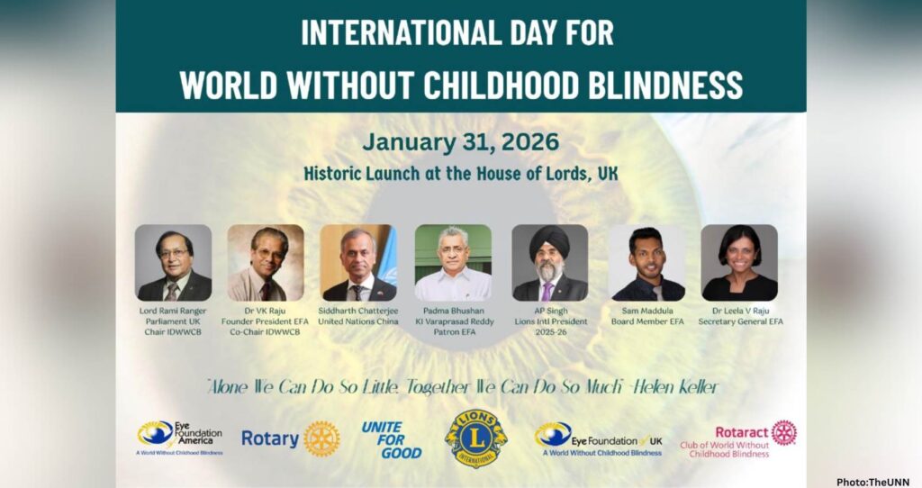 Feature and Cover Global Leaders to Mark International Day for a World Without Childhood Blindness at the House of Lords