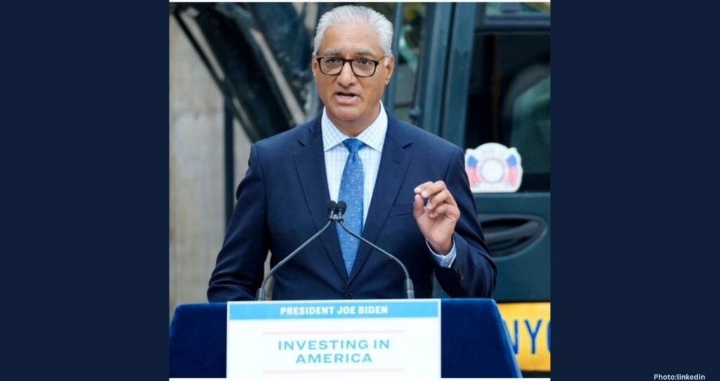 Feature and Cover Indian American Kris Kolluri Appointed to Lead NJ Rail and Road Authorities