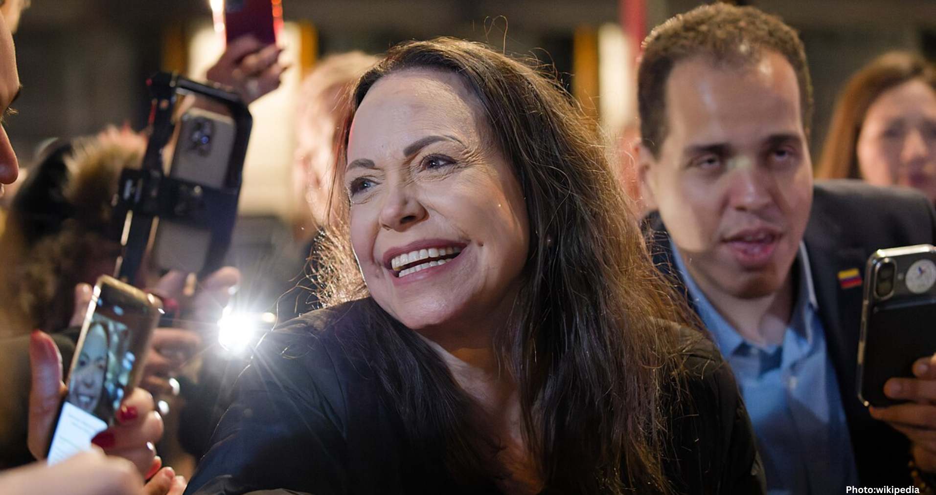 Feature and Cover Nobel Laureate Machado's Personal Gift to Trump for Venezuela's Future