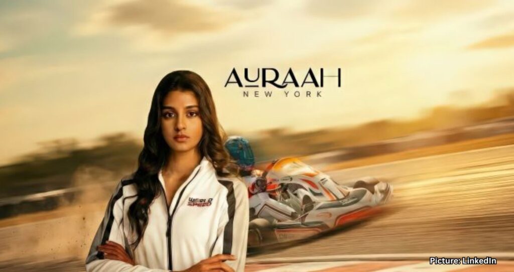 Auraah Appoints Indian-American Formula 4 Driver Yana Kapoor as Brand Ambassador