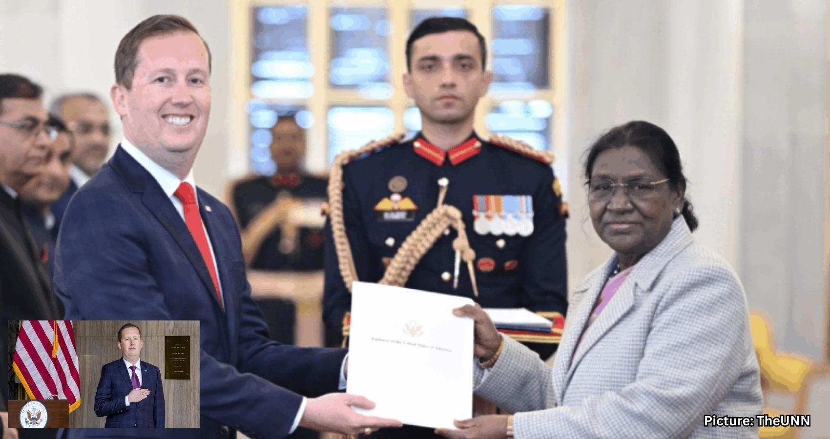 Featured & Cover Sergio Gor Submits Credentials as Indian American Envoy to President Murmu