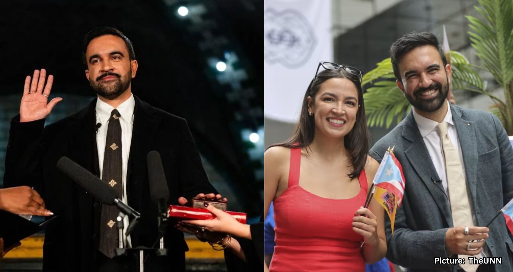 Socialist Indian-American Mayor Mamdani Inaugurated with Sanders and Ocasio-Cortez