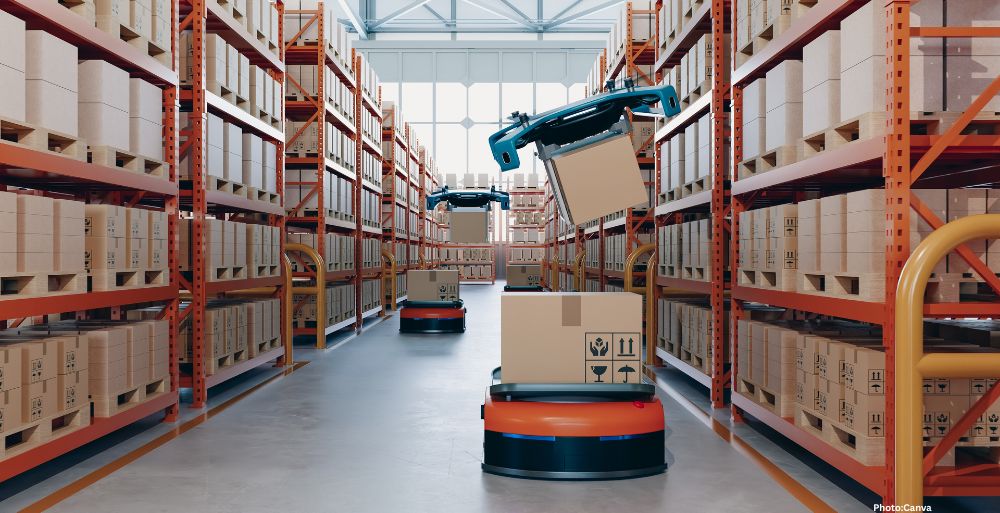 Feature and Cover Amazon Discontinues Development of Blue Jay Warehouse Robot