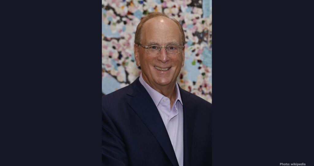 BlackRock CEO Larry Fink Foresees Two Decades of Economic Growth in India