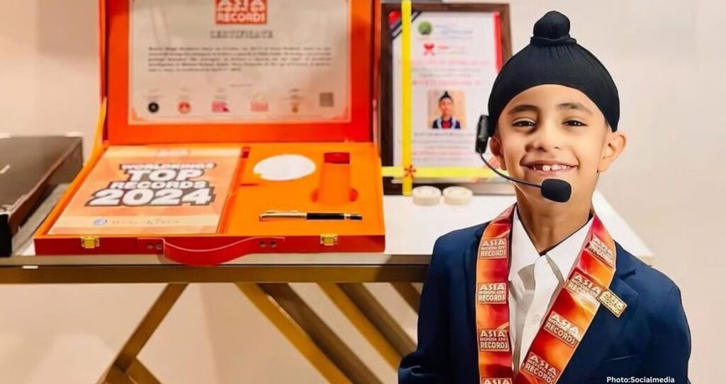 Feature and Cover Eight Year Old Ranvir Sachdeva Becomes Youngest Speaker at India AI Summit
