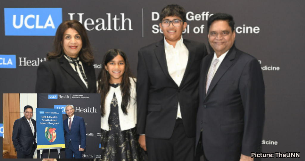 Jivrajka Family Donates $2 Million to UCLA for Heart Health Chair