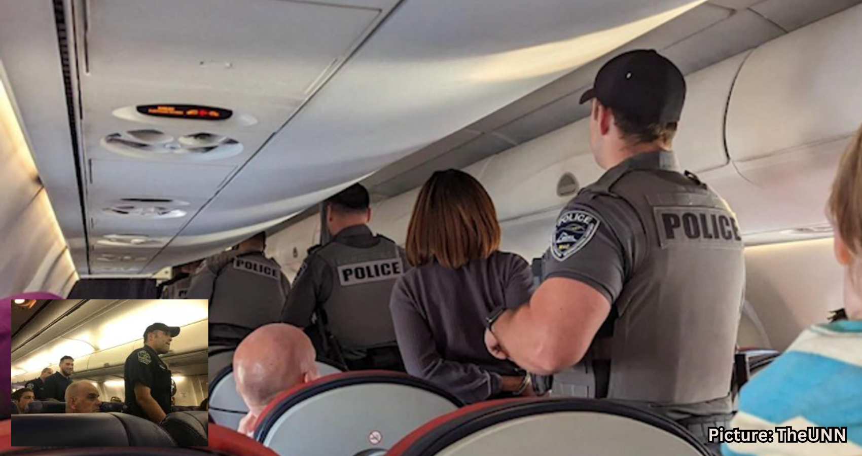 Featured & Cover Passengers Fight Midair Forcing Plane Diversion Reports Say