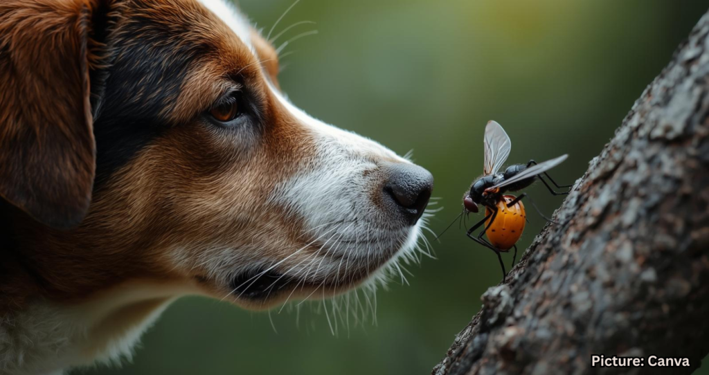 Featured & Cover Virginia Tech Study Finds Dogs Can Detect Invasive Lanternfly Species