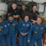 Featured & Cover Astronauts Arrive at ISS for Eight Month Mission After Medical Emergency