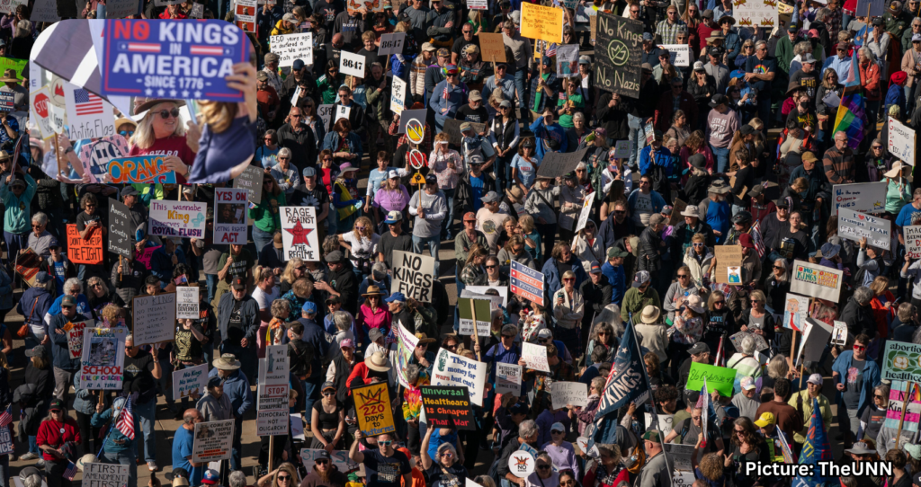 Nationwide ‘No Kings’ Protests Challenge Trump Administration Policies