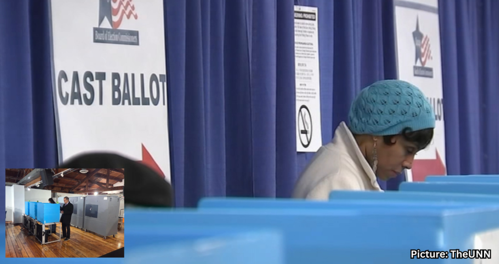 Raja Krishnamoorthi Casts Early Ballot in Illinois Primary Election