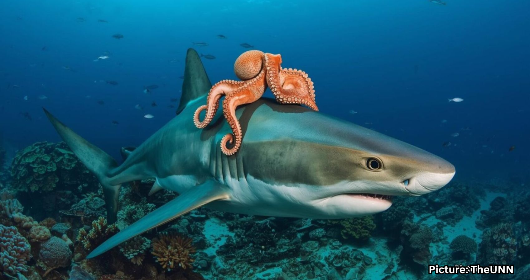 Featured & Cover Rare Sighting of 'Sharktopus' Captured on Camera by Scientists