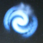 Featured & Cover Spectacular Blue Spiral Light Likely Originates from SpaceX Rocket