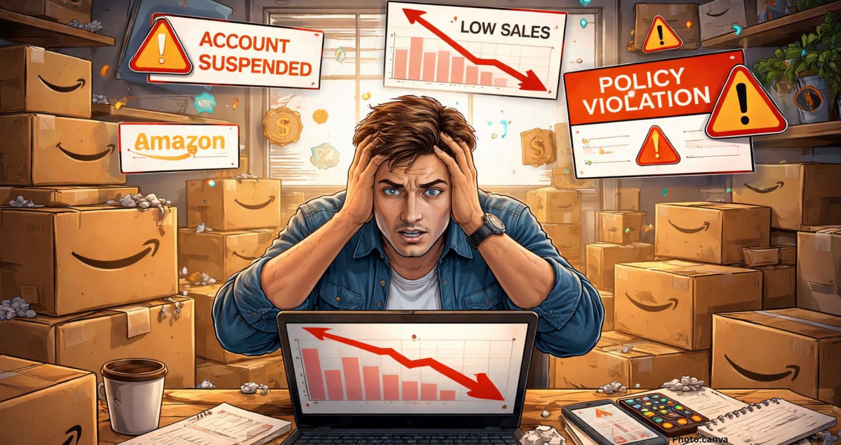 Featured & Cover Amazon Sellers Protest Ad Platform Policy Changes Amid Controversy