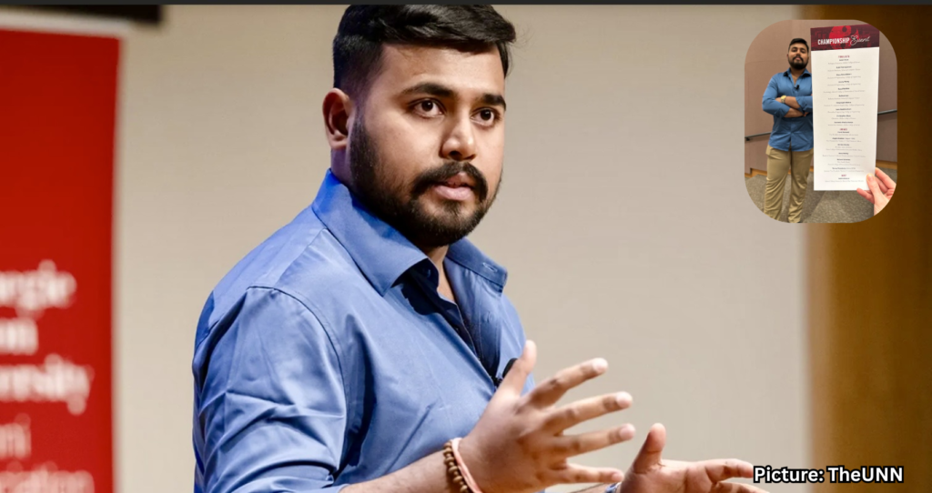 Anish Pyne Receives Carnegie Mellon’s People’s Choice Award