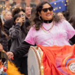 Featured & Cover Boston's Indian American Community Celebrates Holi with Music and Danc