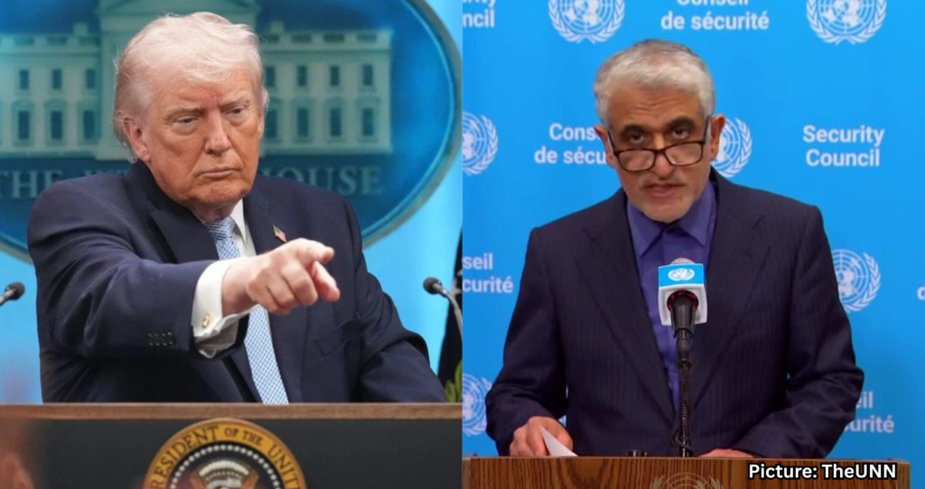 Iran’s UN Ambassador Criticizes Trump Ahead of Strait of Hormuz Deadline