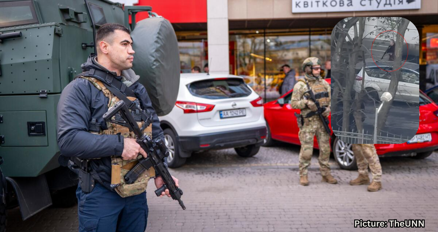 Featured & Cover Moscow Born Gunman Killed After Kyiv Shooting Rampage Leaves Six Dead