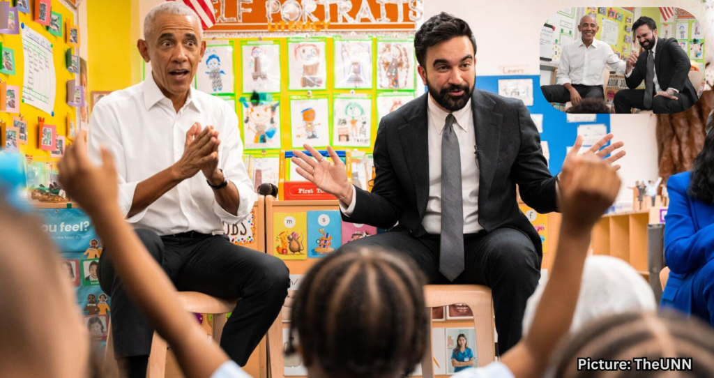 Obama and Mamdani Join Bronx Kids for ‘Wheels on the Bus’ Sing-Along