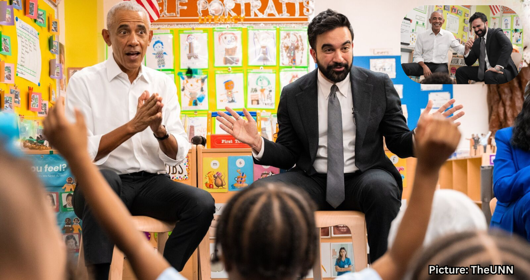 Featured & Cover Obama and Mamdani Join Bronx Kids for 'Wheels on the Bus' Sing Along