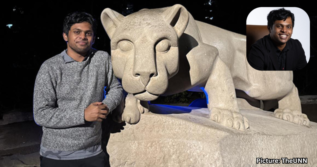 Penn State Senior Joshua Mathew Receives International Student Award
