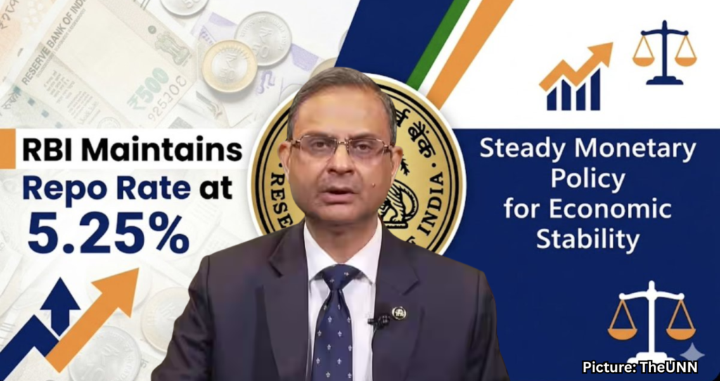 RBI Maintains Repo Rate at 5.25% Amid Global Tensions