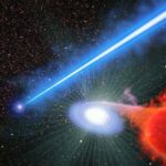 Featured & Cover Researchers Identify Source of Black Hole's 3 000 Light Year Jet Stream