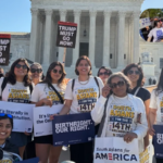 Featured & Cover South Asian American Group Rallies at Supreme Court on Birthright Citizenship