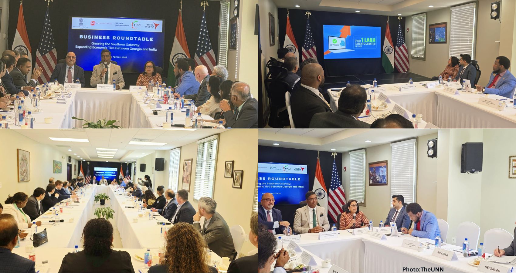 Featured & Cover Strengthening the Southern Gateway India–U S Roundtable in Atlanta Drives Trade Technology and Investment Collaboration (1)