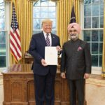 Featured & Cover Trump Congratulates Indian American Ambassador Taranjit Singh Sandhu on US India Relations