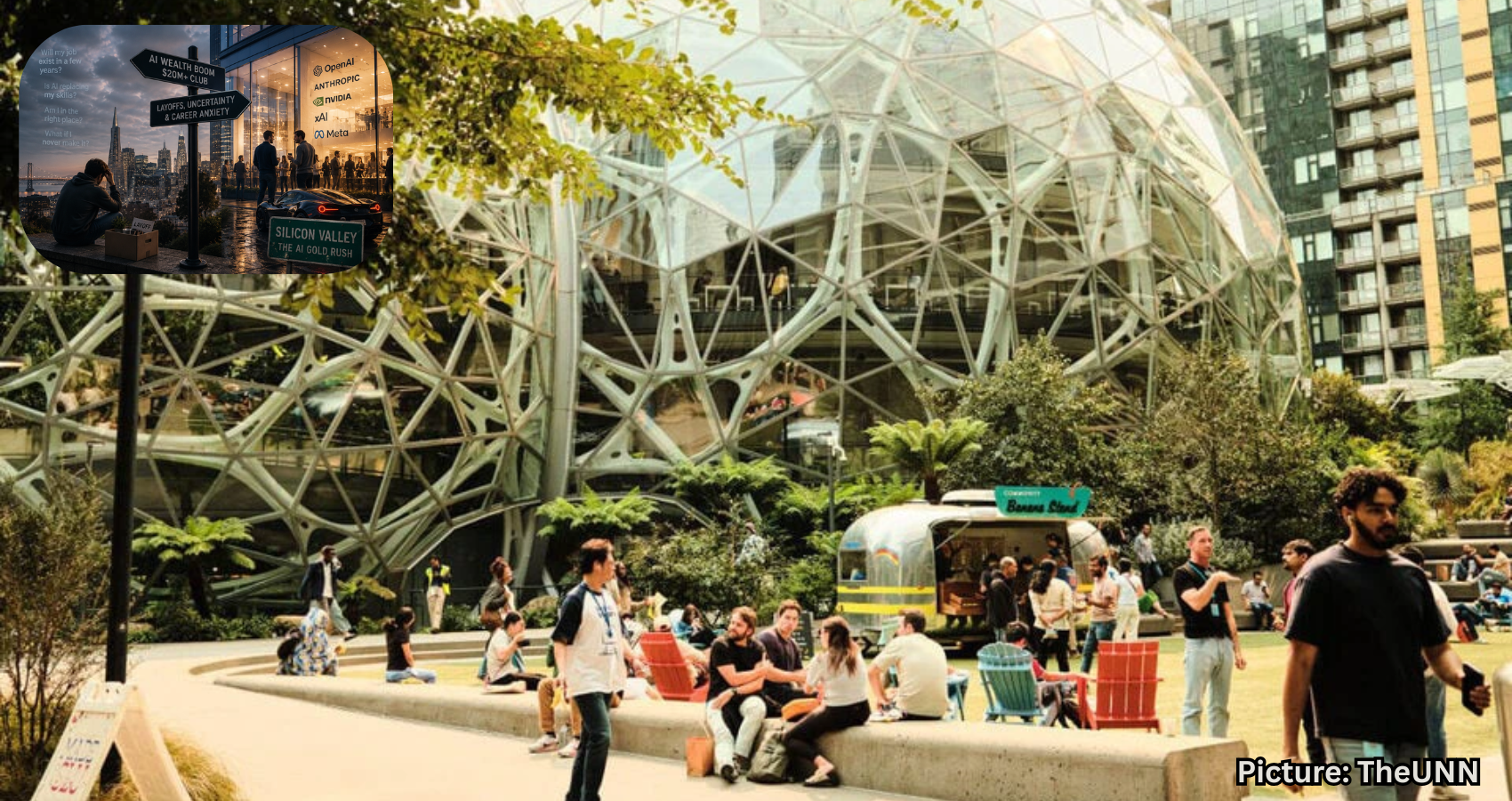 Featured & Cover AI Wealth Surge Sparks Anxiety and Layoffs in Silicon Valley