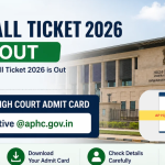 Featured & Cover AP High Court Admit Card 2026 Available for Download