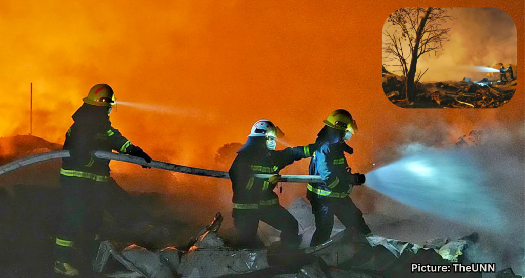 Featured & Cover Explosion at Fireworks Plant in China Kills 21 Injures Dozens