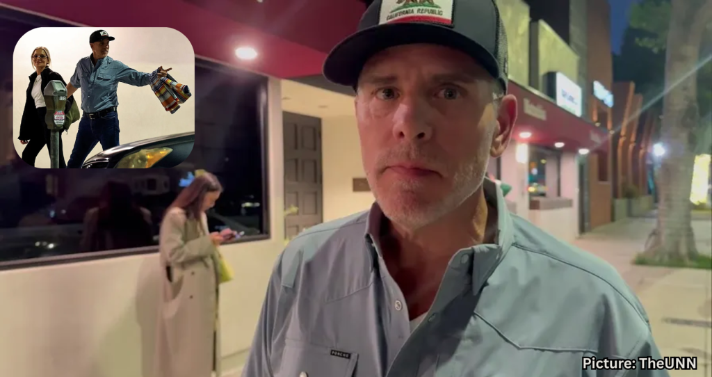 Hunter Biden Appears in Los Angeles, Addresses Biden Tapes and UFO Files