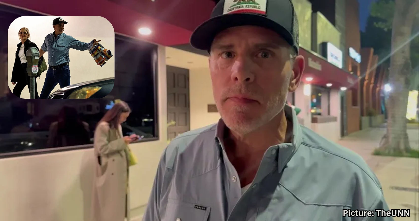 Hunter Biden Appears in Los Angeles, Addresses Biden Tapes and UFO Files