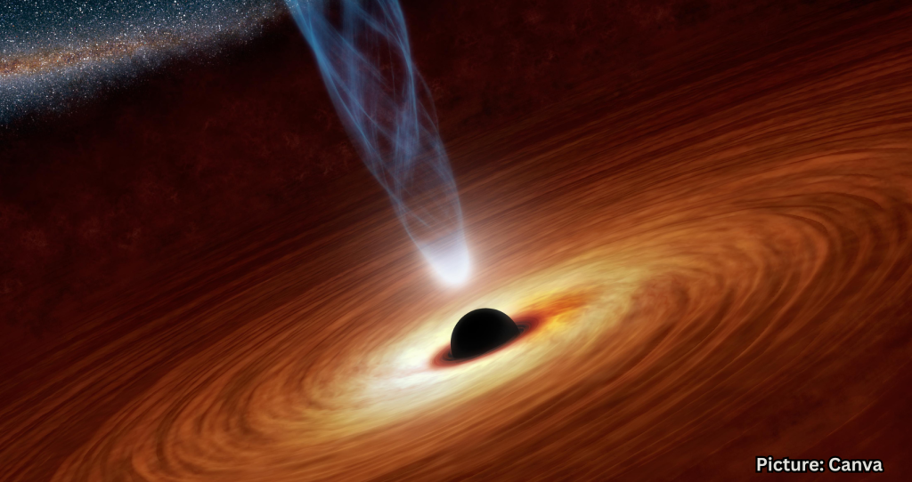 Researchers Identify Source of Black Hole’s 3,000-Light-Year Jet Stream
