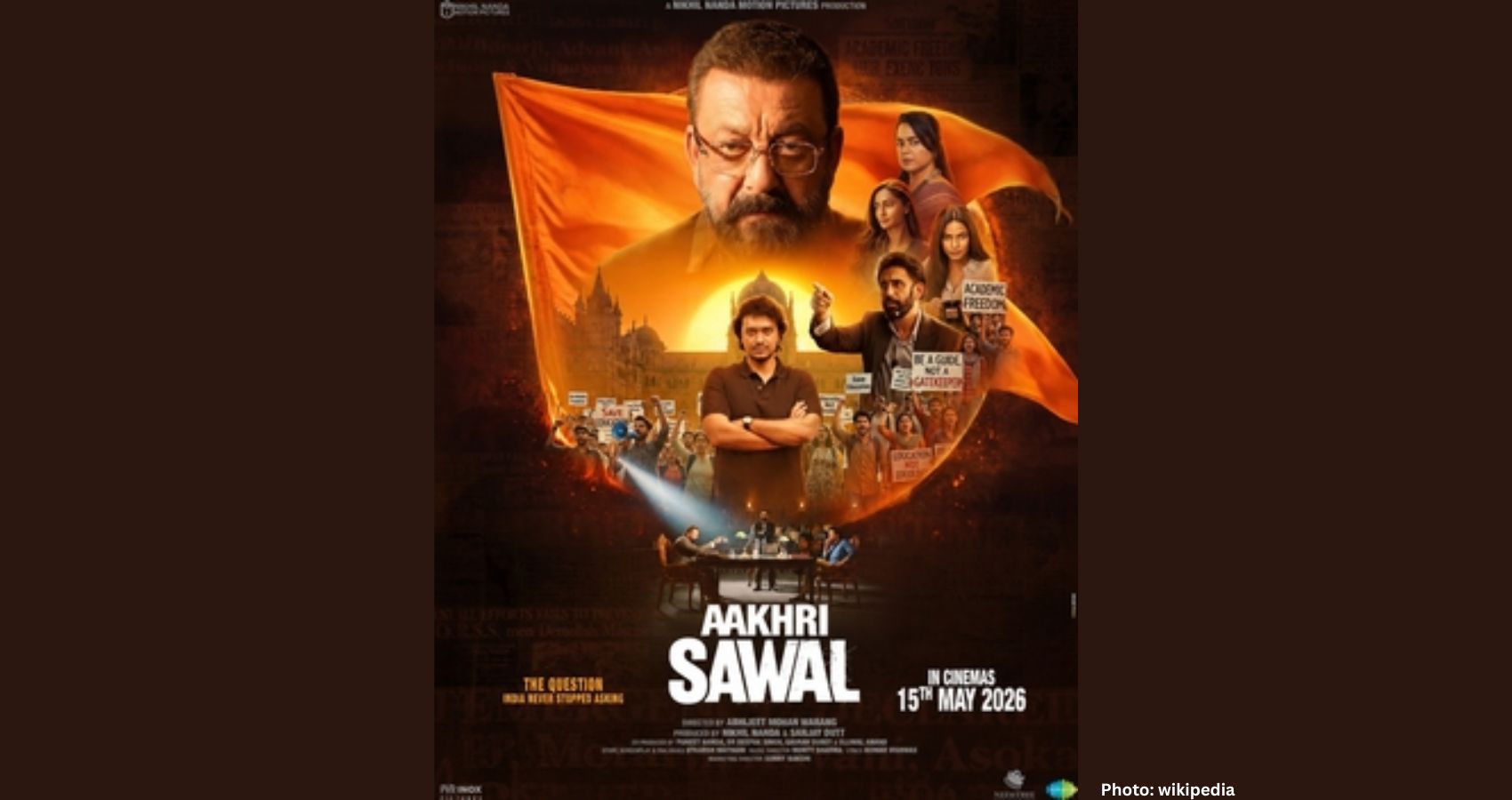 Featured & Cover Sanjay Dutt's 'Aakhri Sawal' Tackles Controversial Political Themes