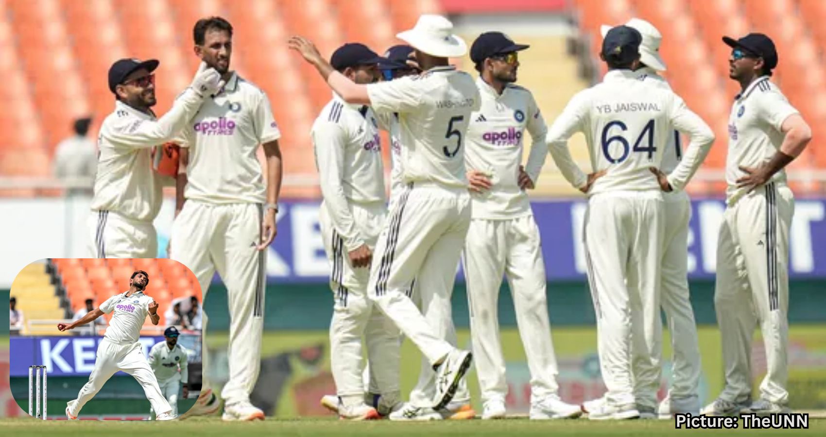 Featured & Cover India vs Afghanistan One Off Test Day 2 Prasidh Takes Second Wicket