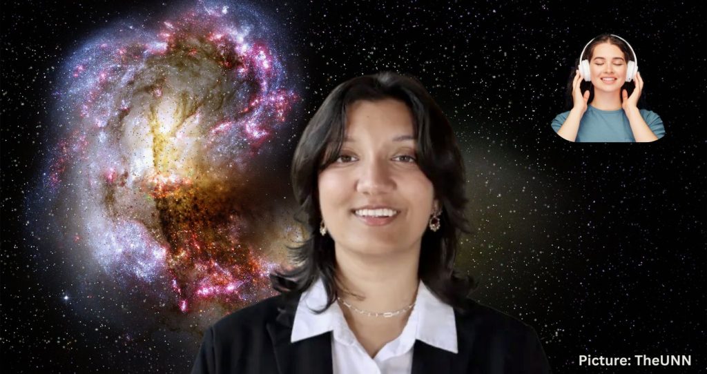 Featured & Cover Indian American Researcher Creates Music Inspired by Cosmic Phenomena
