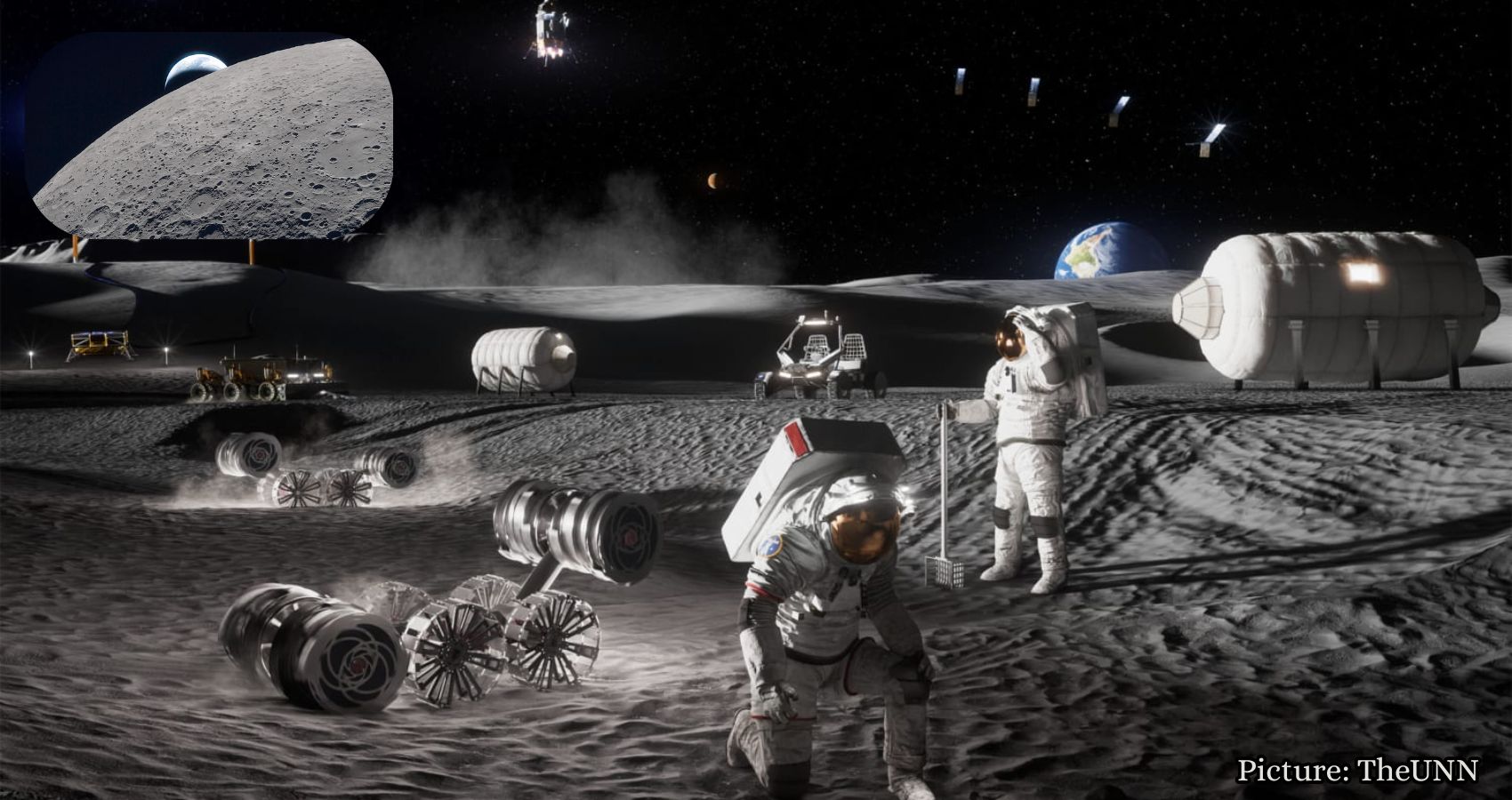 Featured & Cover NASA Unveils Three New Moon Missions for Lunar Base by 2026