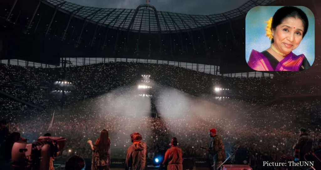 Asha Bhosle’s Musical Legacy Celebrated at Landmark London Stadium Show