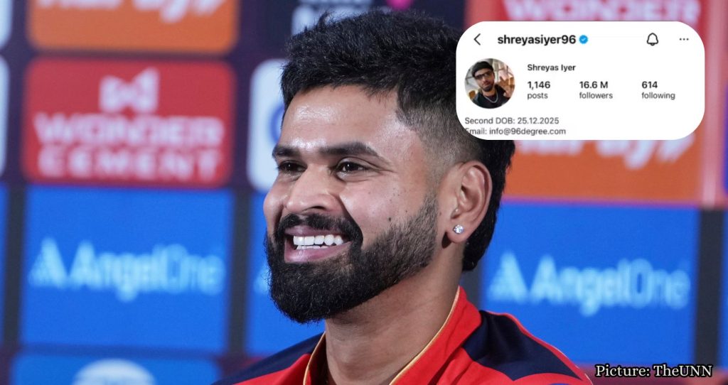 Featured & Cover Shreyas Iyer Updates Instagram Bio with Cryptic 'Second DOB' Reference