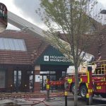Featured & Cover Thurmaston Shopping Centre Fire Destroys Units Roof Collapses in Leicestershire