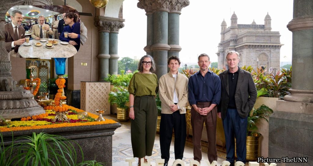 Christopher Nolan and Tom Holland Make Surprise Chai Stop in Mumbai